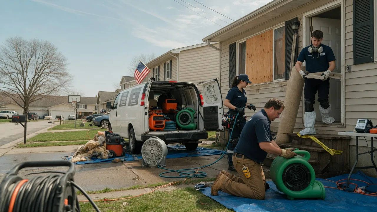 Water Damage Restoration in Bell City, MO near me